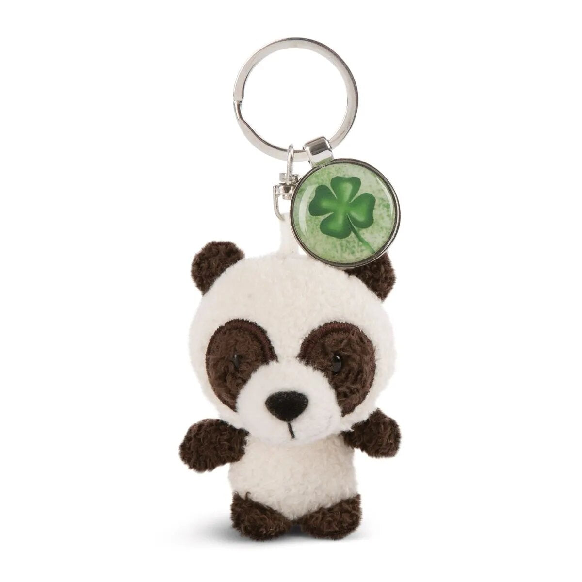NICI Panda 7cm Bb SA mit Anhänger "Kleeblatt Symbol"