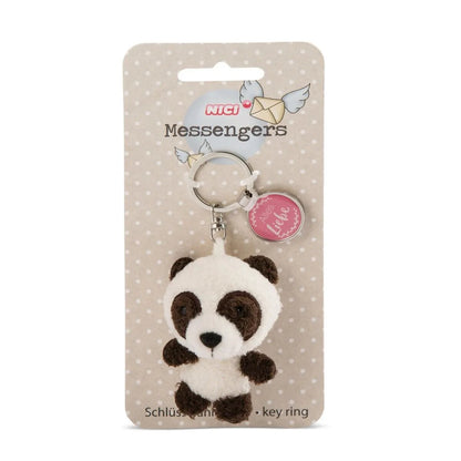 NICI Panda 7cm Bb SA mit Anhänger "Alles Liebe"