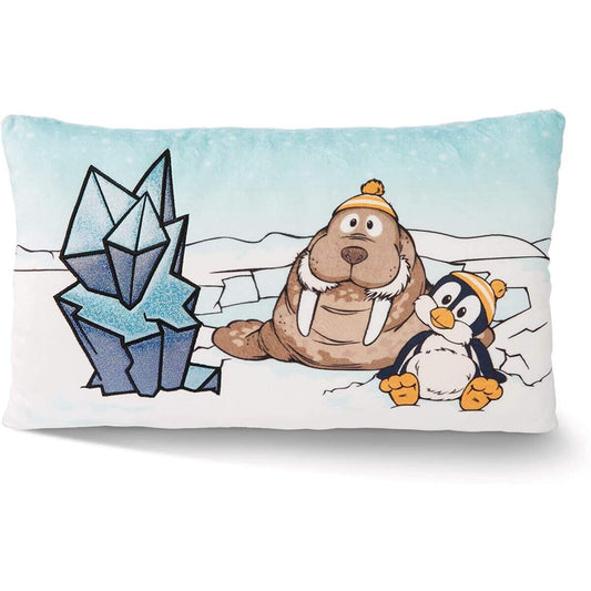 NICI Pinguin Peppi und Walross Walbo Wabbel Kissen 43 x 25 cm