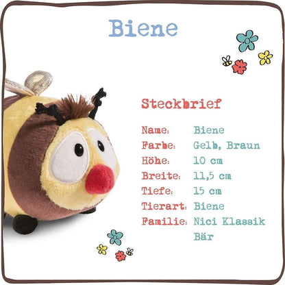 NICI Plüsch Biene 17 cm Schlenker