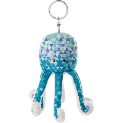 NICI Plüsch Schlüsselanhänger Oktopus, 10 cm