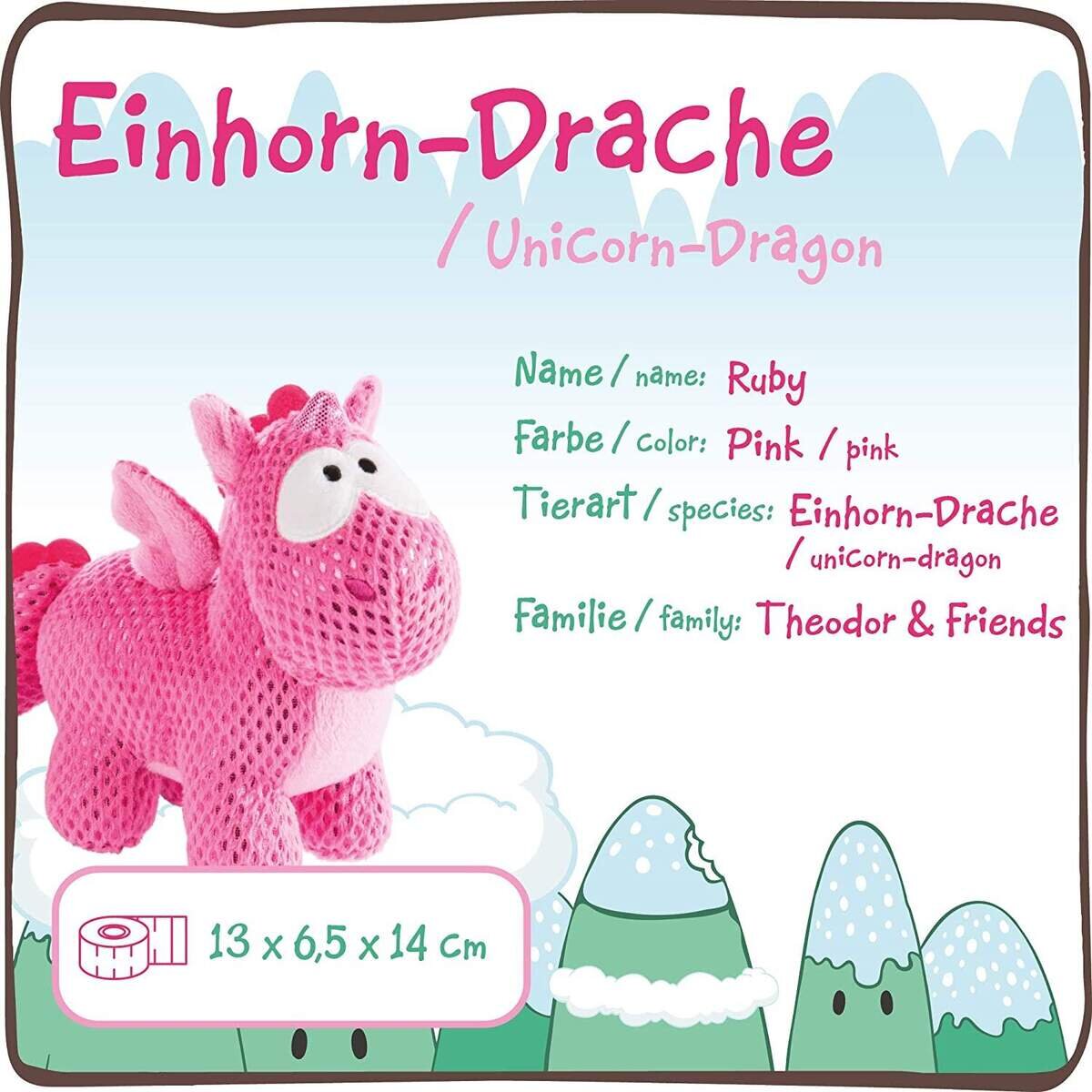 NICI Plüschtier Einhorn