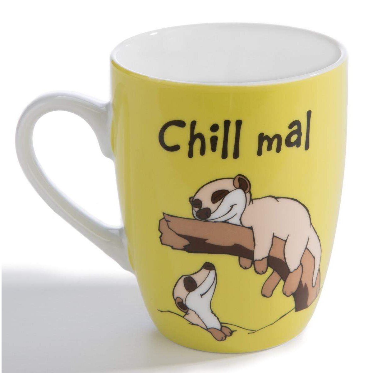 NICI Porzellantasse chill mal, 10 x 8,5 cm