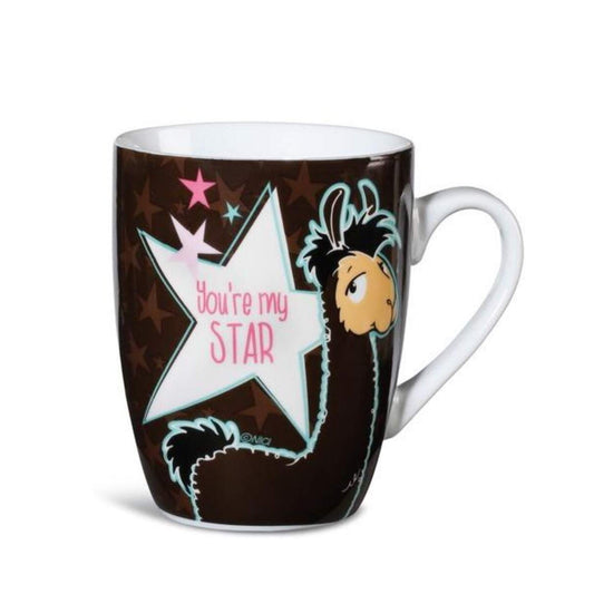 NICI Porzellantasse Lama Lorenzo "You're my star"