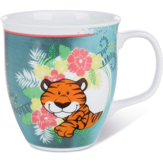 NICI Porzellantasse Tiger Balikou, 410 ml