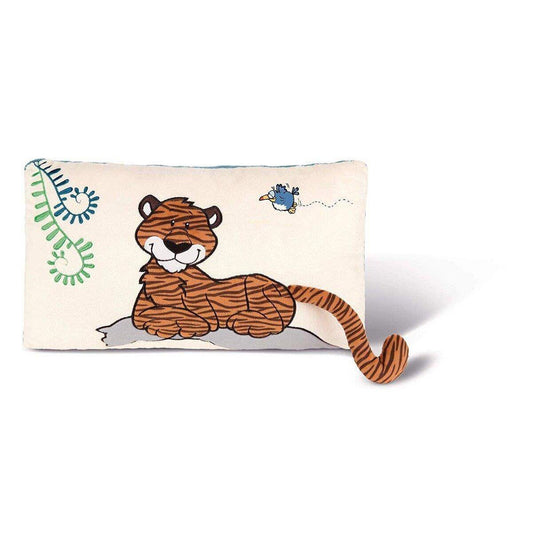 NICI Rechteckiges Kissen Tiger Balikou, 43 x 25 cm
