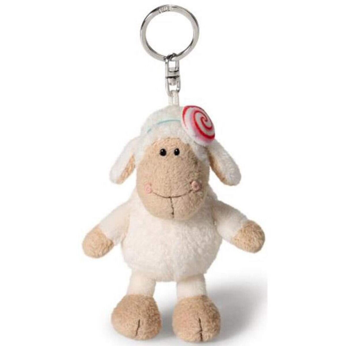 NICI Schaf Jolly Schlüsselanhänger Candy, 10cm