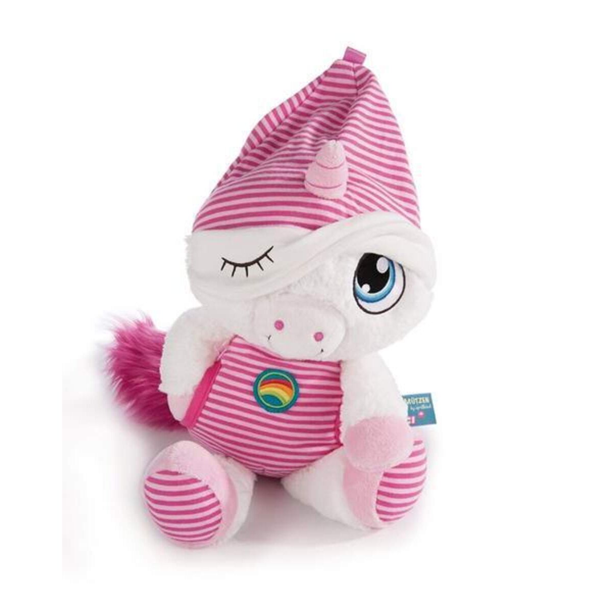 NICI Schlafmützen Kuscheltier Einhorn Fyala, 22 cm
