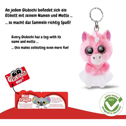NICI Schlüsselanhänger Einhorn Lady Moon, 9 cm