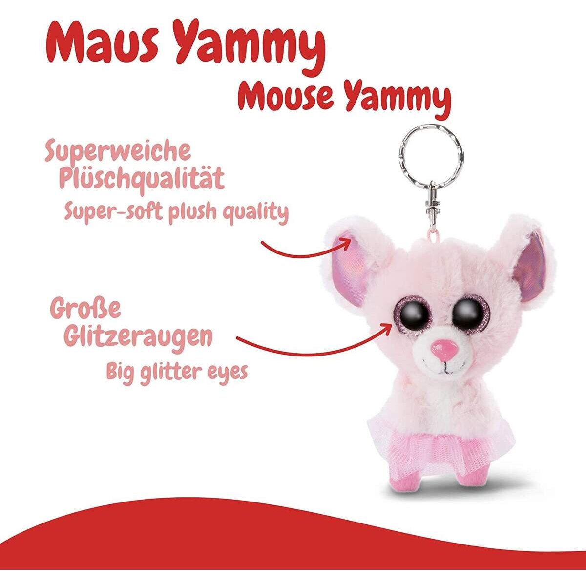 NICI Schlüsselanhänger Maus Yammy 9 cm