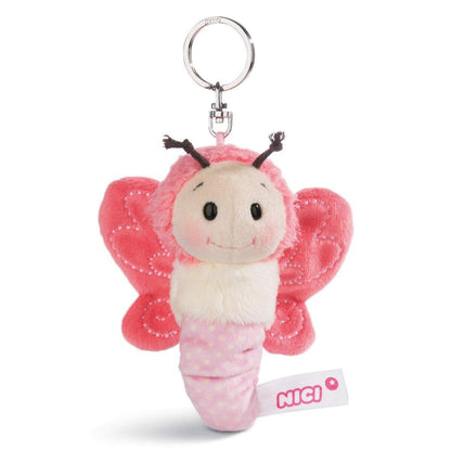 NICI Schlüsselanhänger Schmetterling 10cm, sortiert