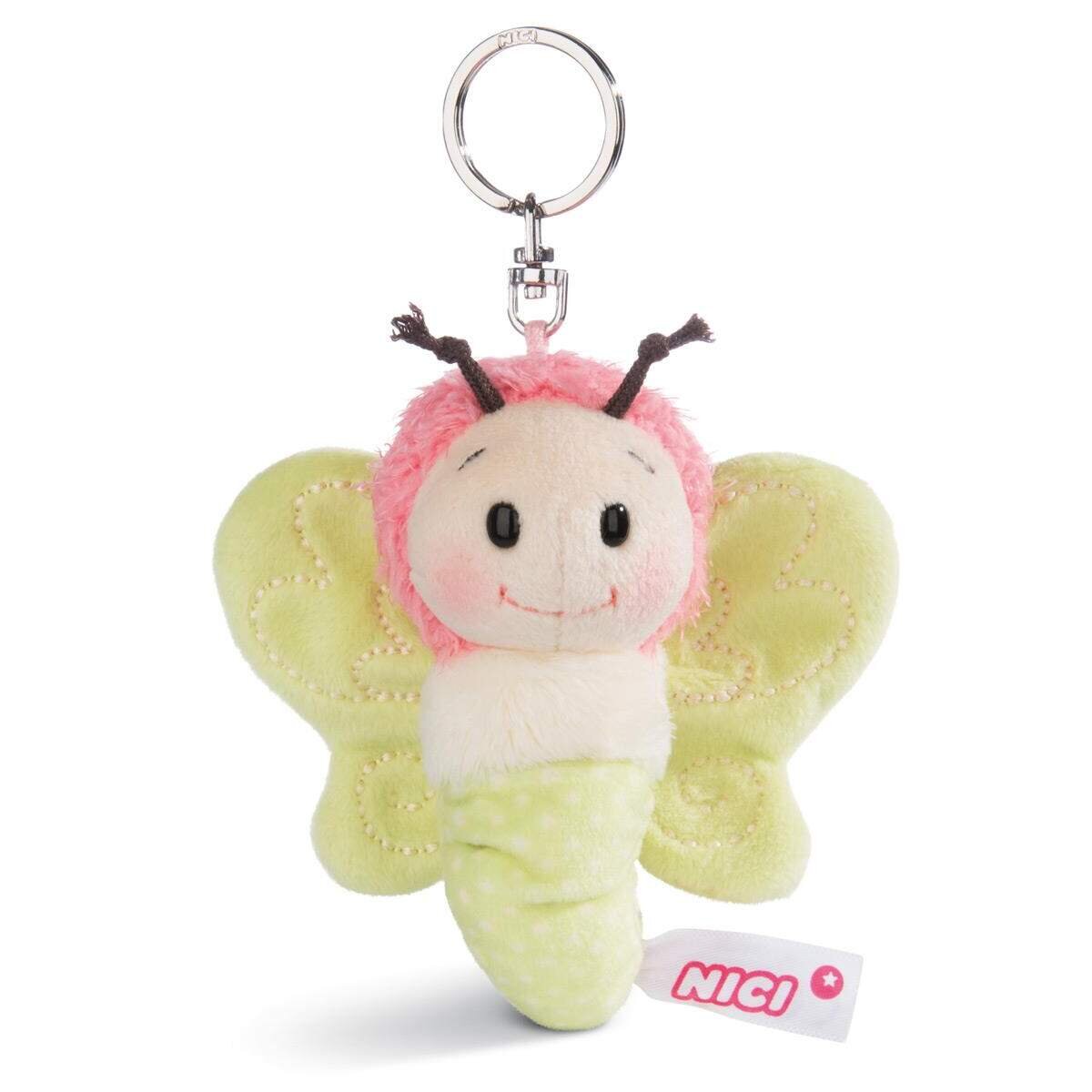 NICI Schlüsselanhänger Schmetterling 10cm, sortiert