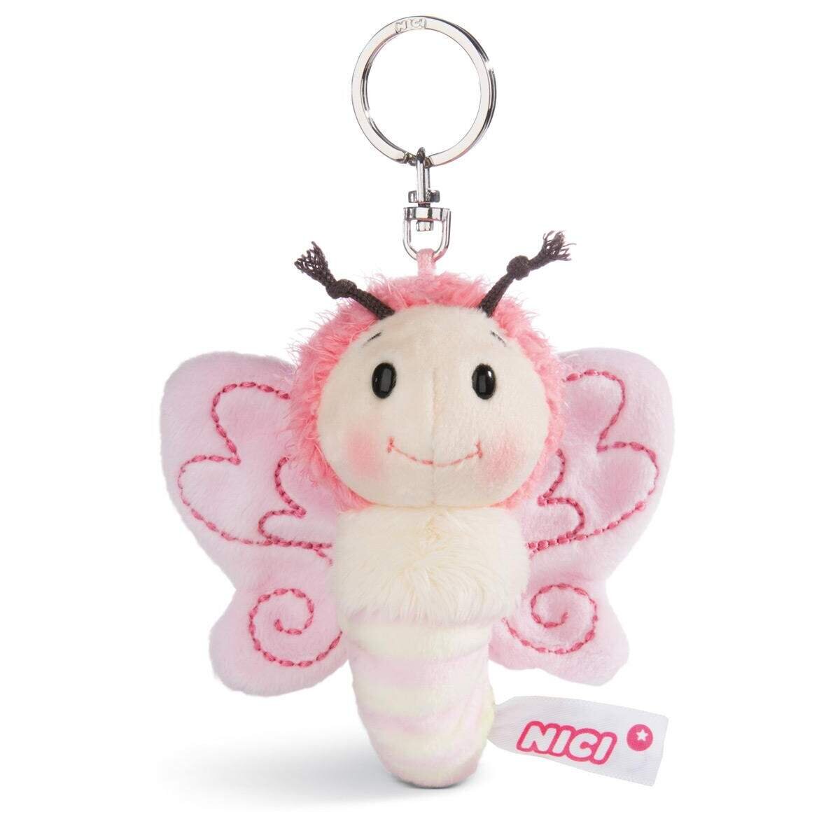 NICI Schlüsselanhänger Schmetterling 10cm, sortiert
