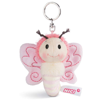 NICI Schlüsselanhänger Schmetterling 10cm, sortiert