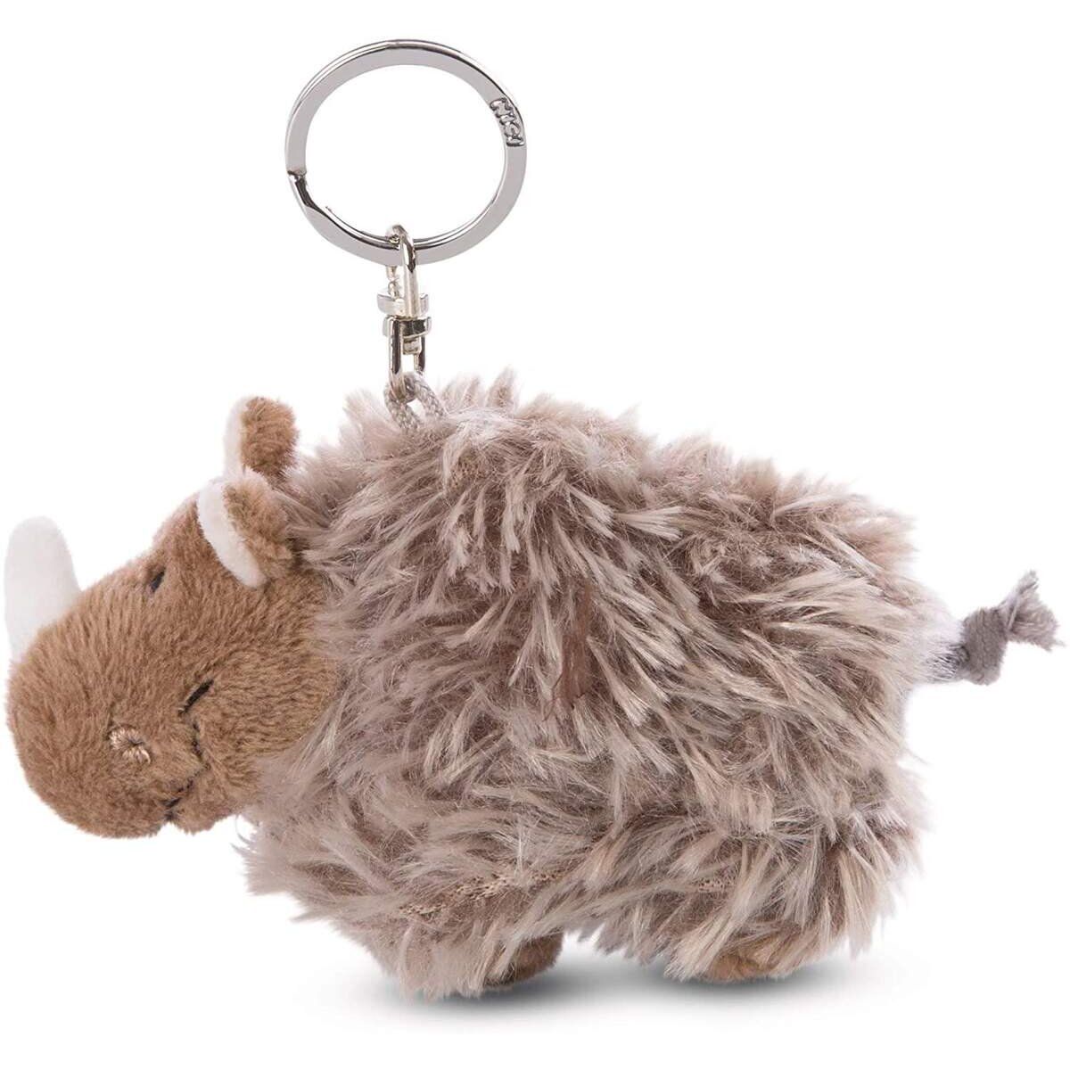NICI Schlüsselanhänger Wollnashorn 10cm