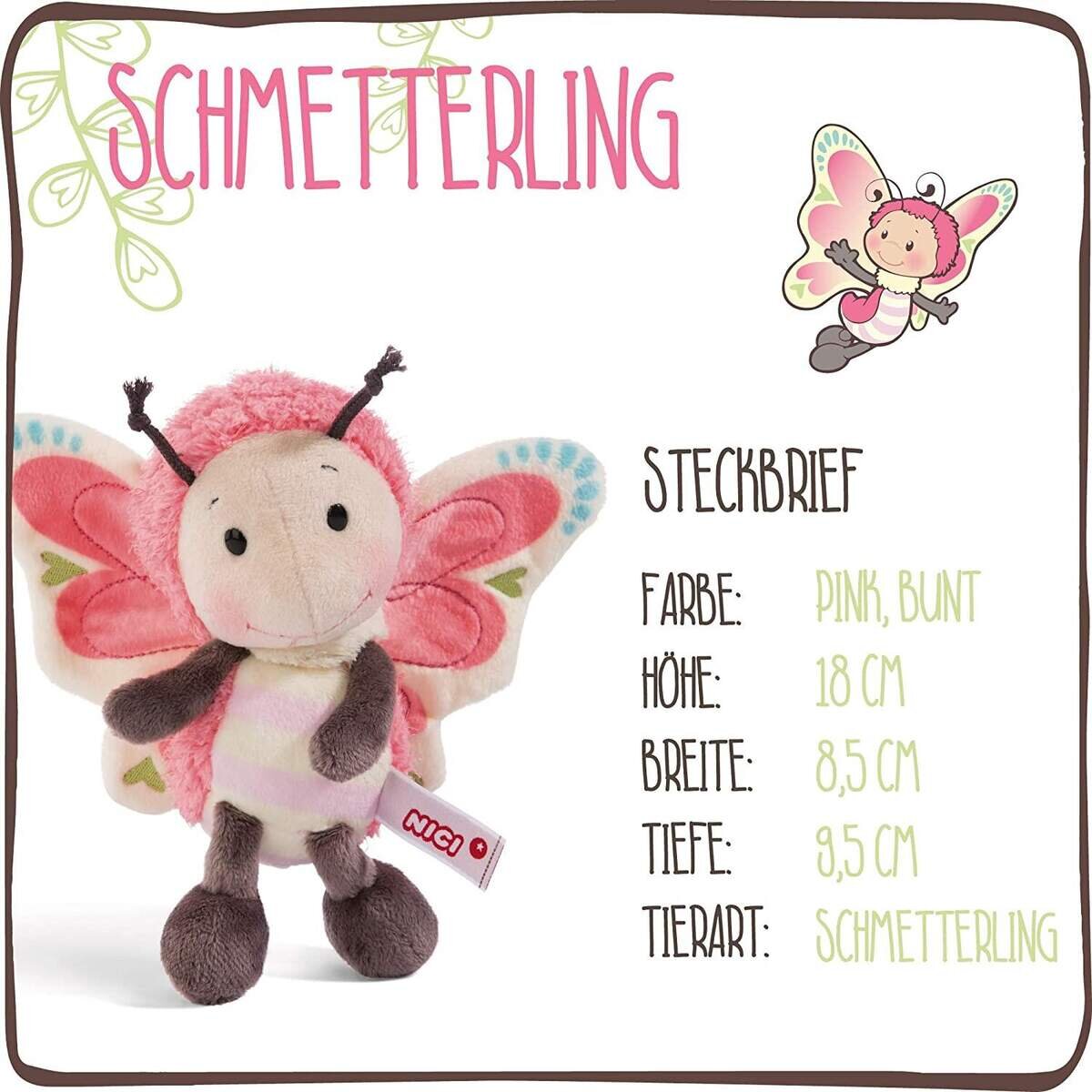 NICI Schmetterling Plüsch 18 cm