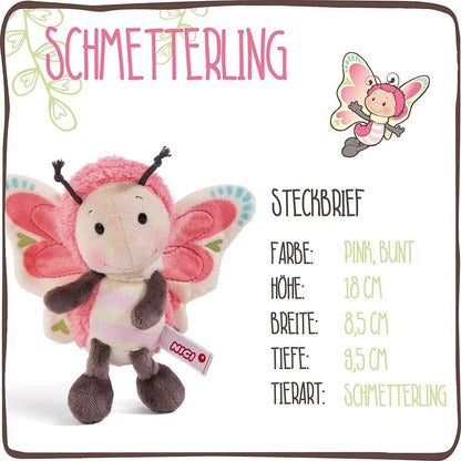 NICI Schmetterling Plüsch 18 cm