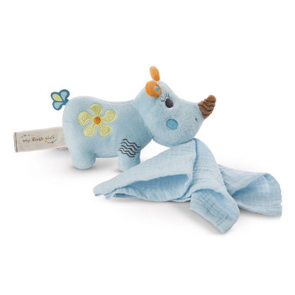 NICI Schmusetier Nashorn Manuffi mit Mulltuch