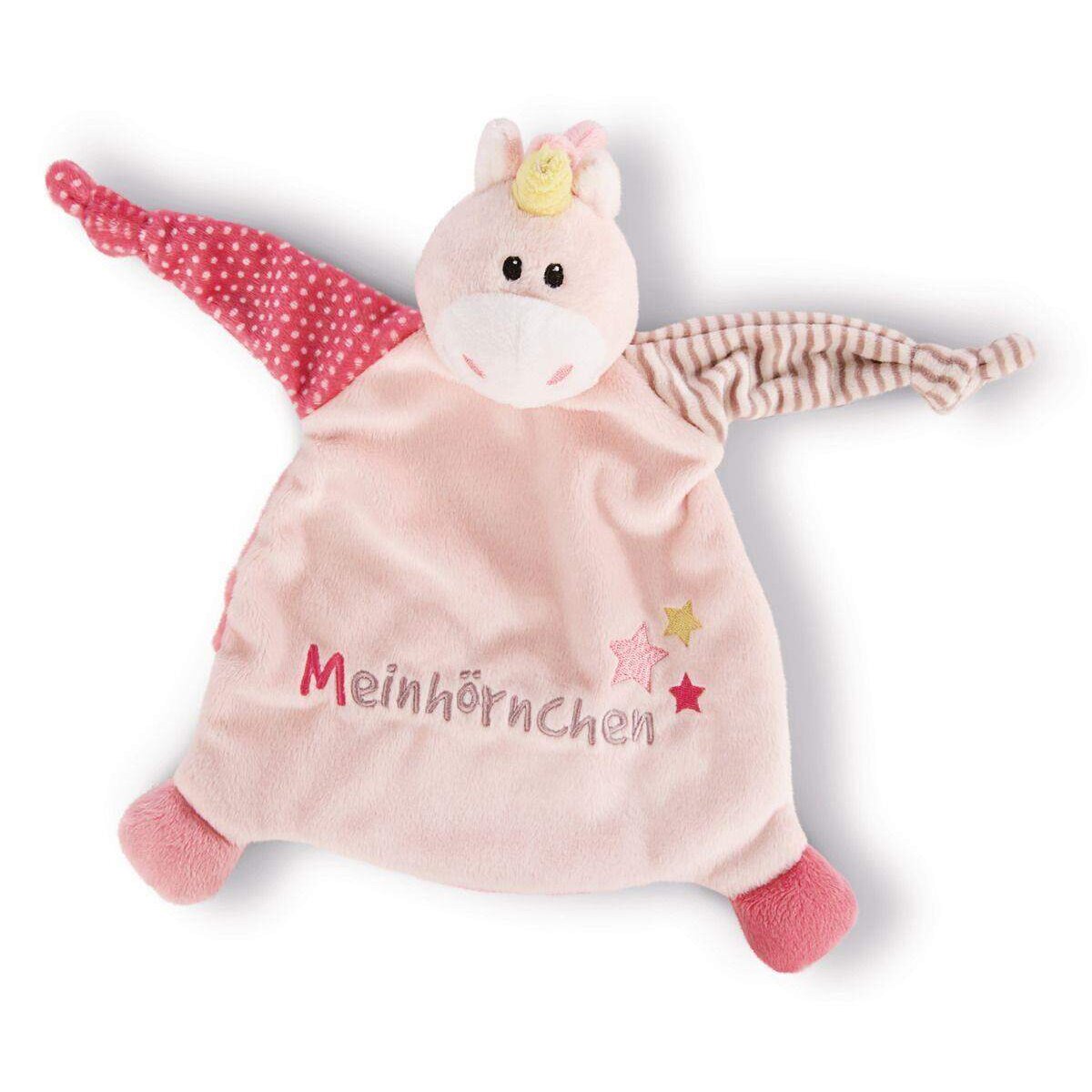 NICI Schmusetuch Einhorn Stupsi "Meinhörnchen", 25 x 25 cm