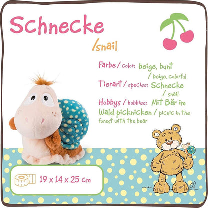 NICI Schnecke türkis, 25 cm