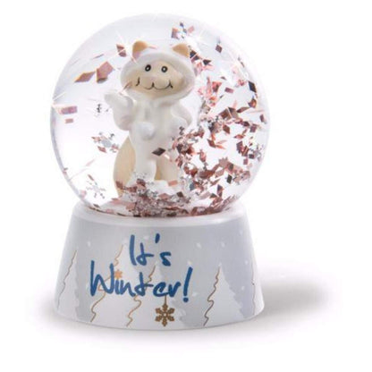 NICI Schüttelkugel Schneekatzen 6,5cm, sortiert