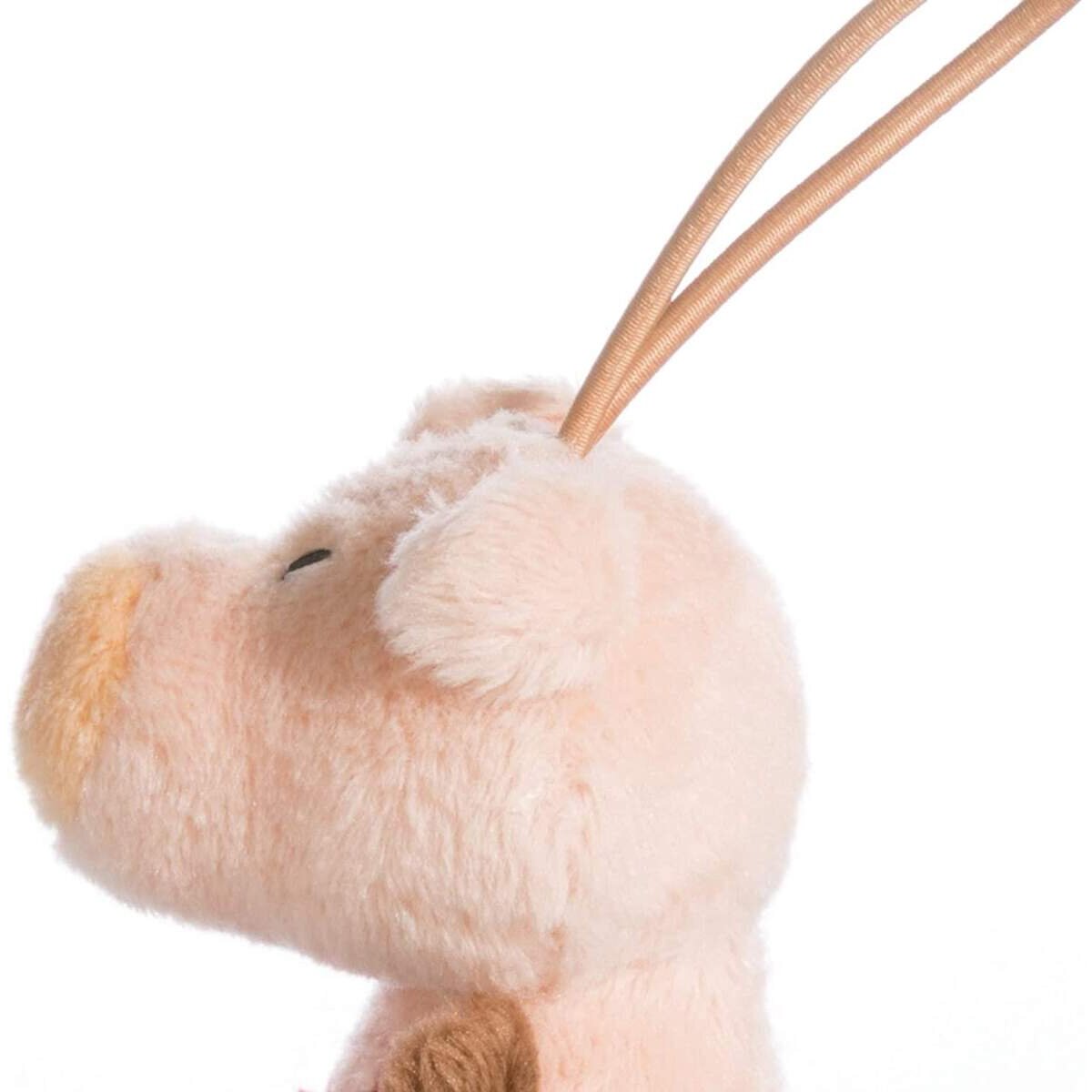 NICI Schwein Plüsch mit Loop Du bist toll 8 cm