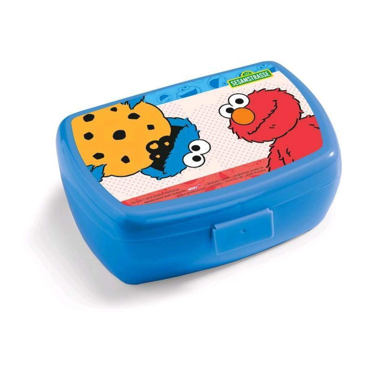 NICI Sesamstraße Brotdose mit Krümelmonster und Elmo