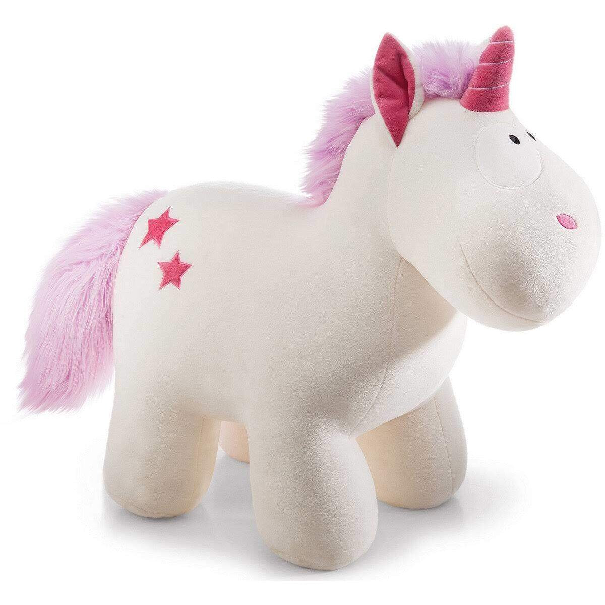 NICI Sitztier Einhorn Theodor, Rainbow 80 cm