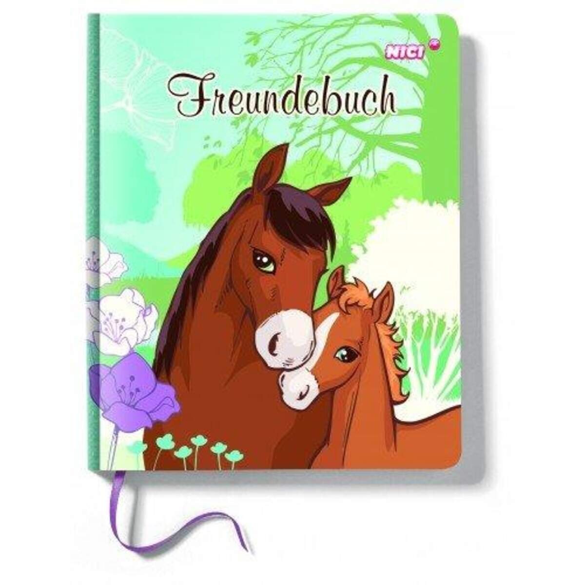 NICI Soulmates Freundebuch Pferde