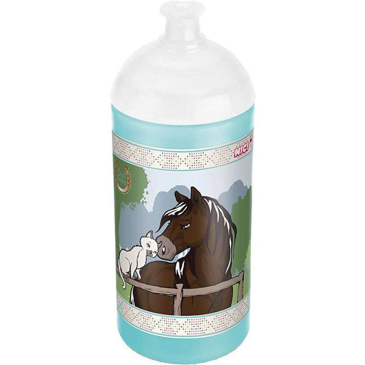 NICI Soulmates Trinkflasche mit Pferden, 19,5 cm