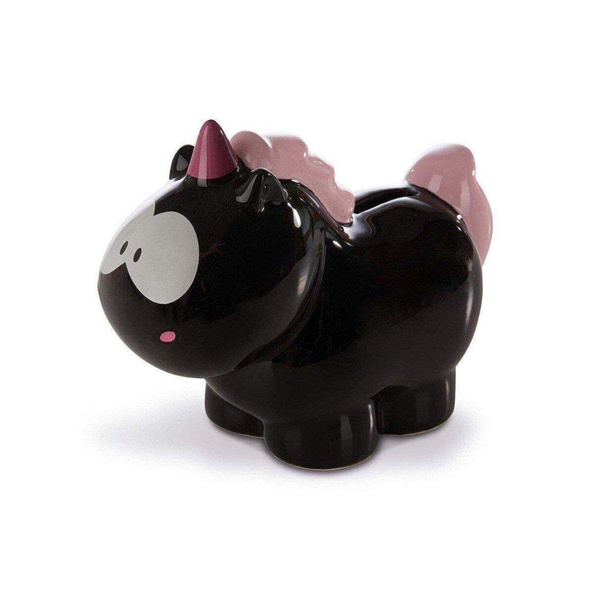 NICI Spardose Einhorn Carbon Flash