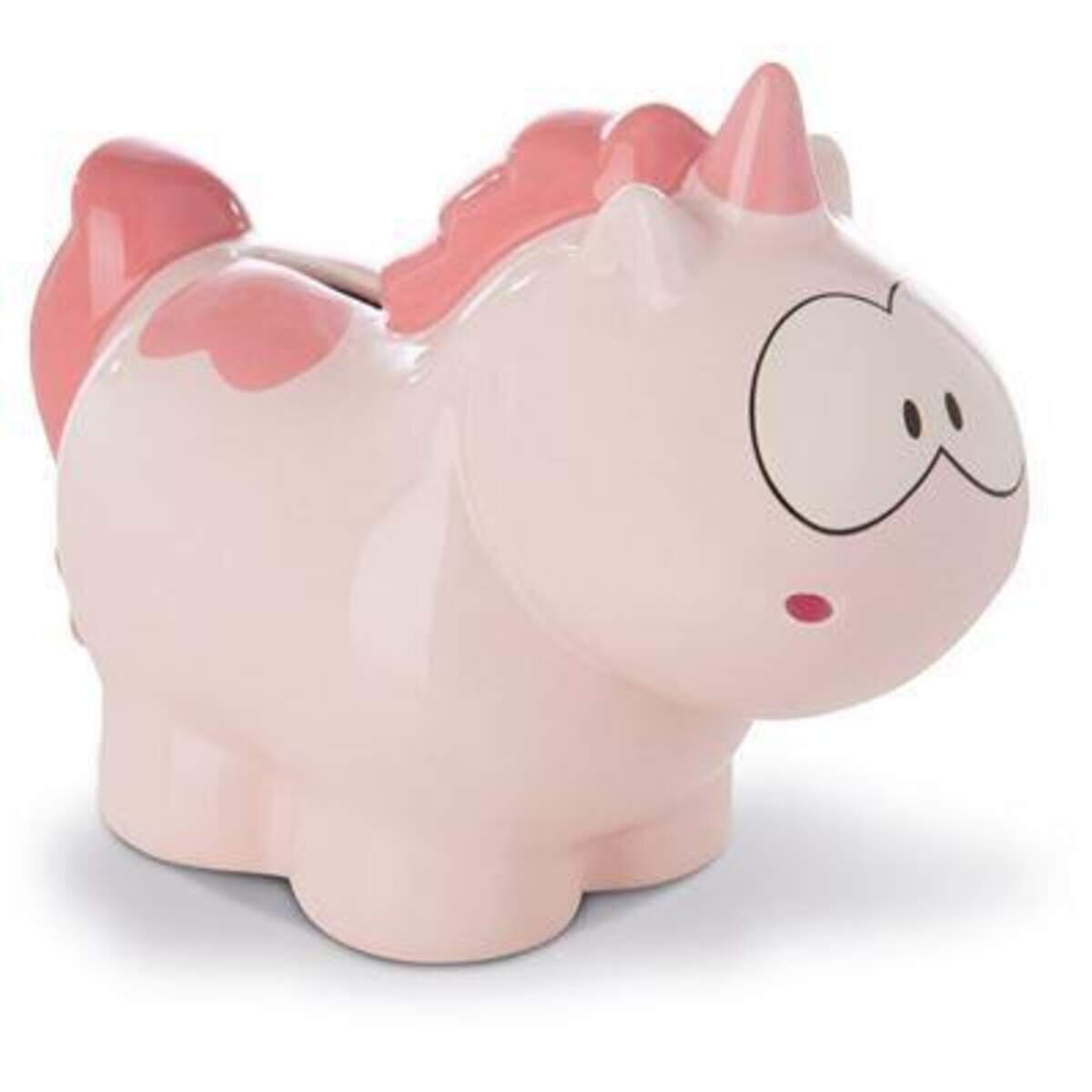 NICI Spardose Einhorn Merry Heart, 7,5 x 12 x 16,5 cm