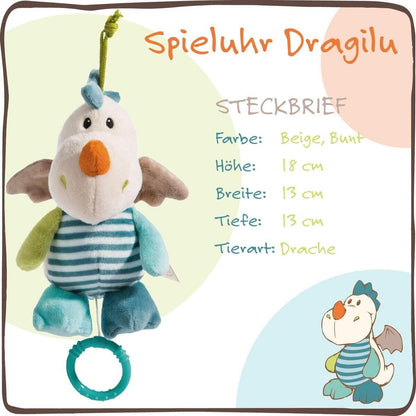 NICI Spieluhr Drache Dragilu, 18 cm