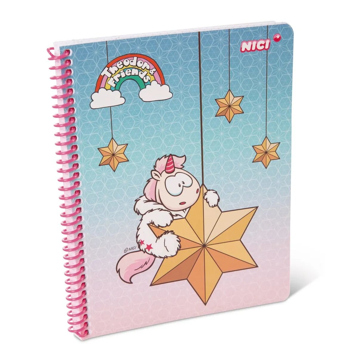 NICI Spiralblock Theodor und Friends Winter, DIN A5