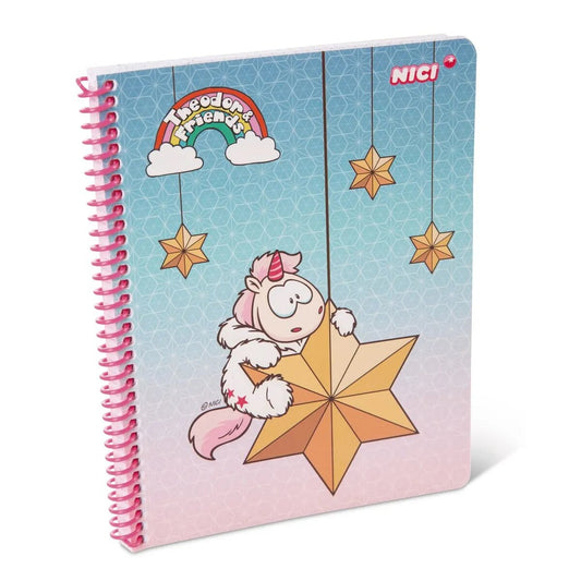 NICI Spiralblock Theodor und Friends Winter, DIN A5