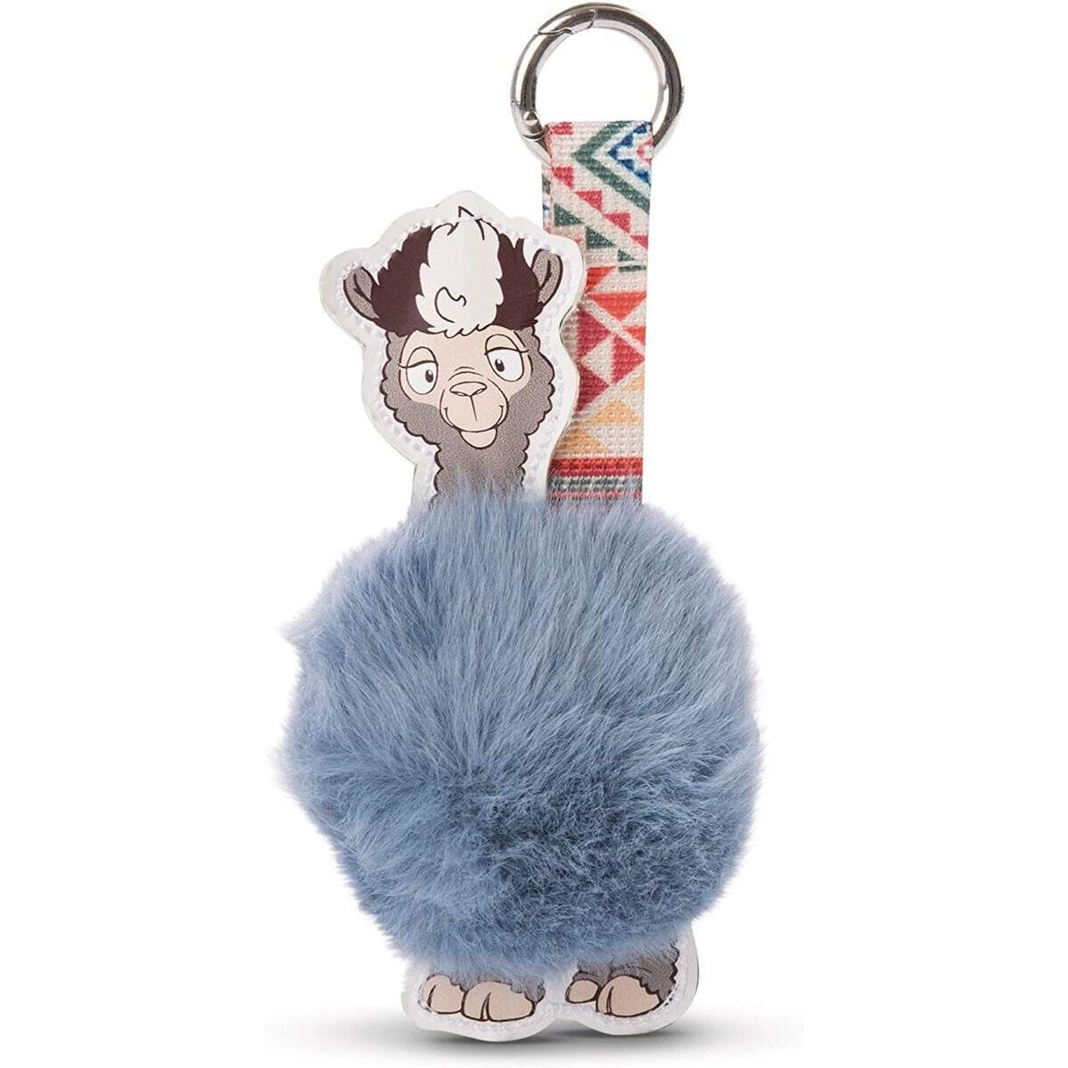 NICI Taschenanhänger Alpaka Joe Paka blau