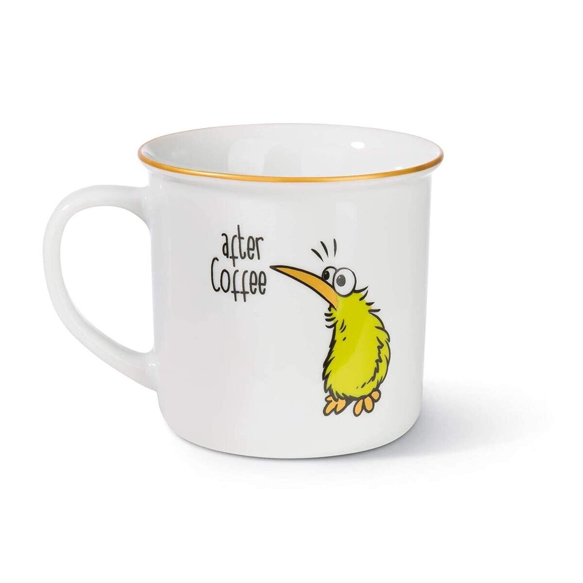 NICI Tasse mit Spruch Before After/Coffee