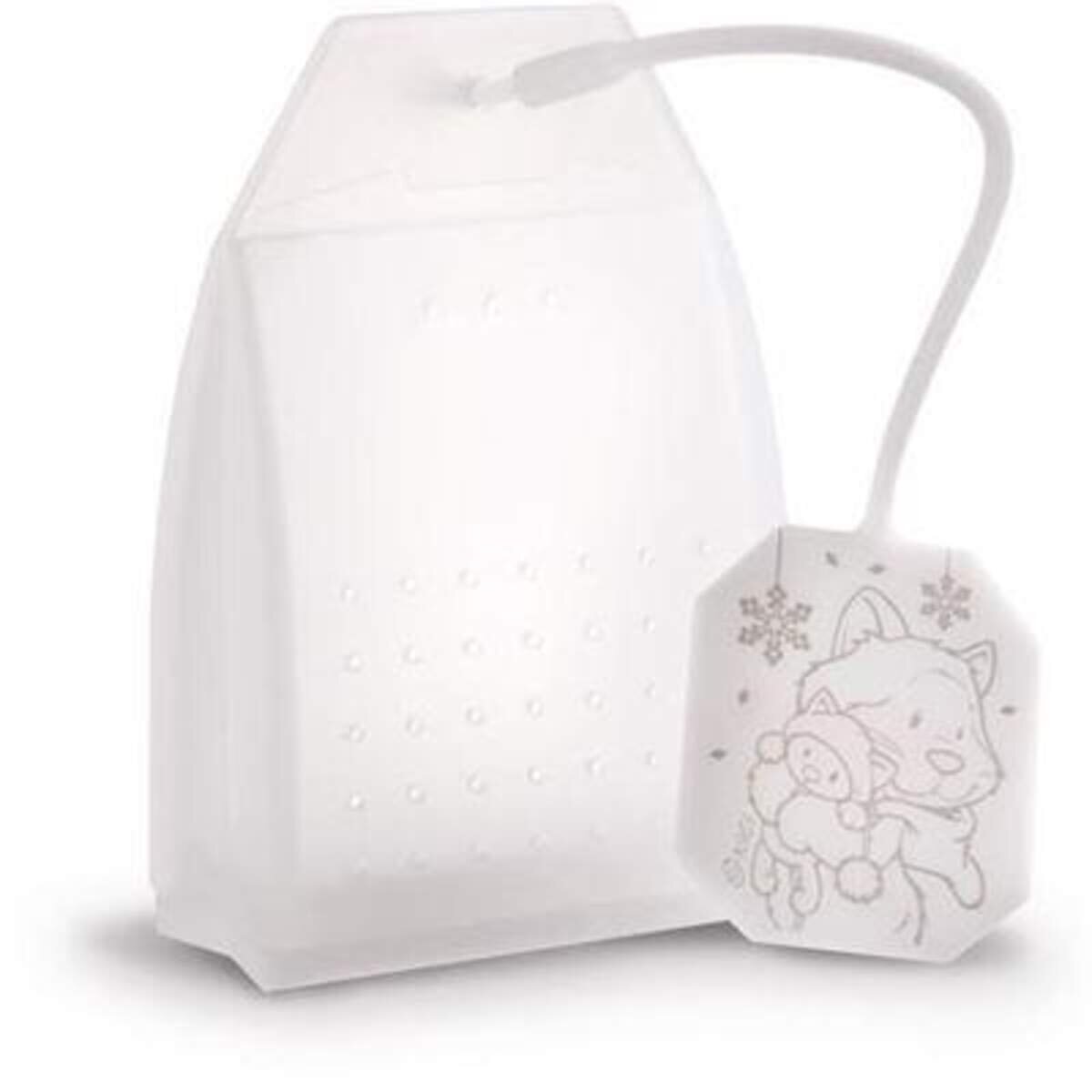 NICI Teefilter Schneekatze, wiederverwendbar