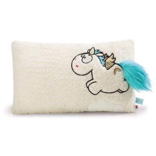NICI Theodor & Friends Kissen Einhorn Rainbow Flair