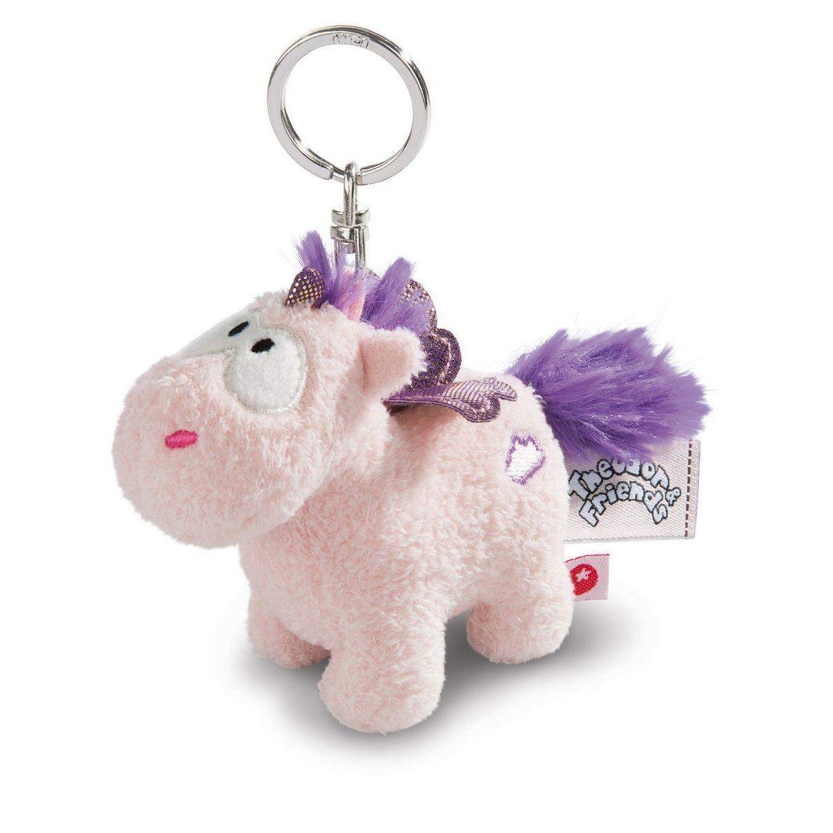 NICI Theodor & Friends Schlüsselanhänger Einhorn Cloud Dreamer, 10 cm