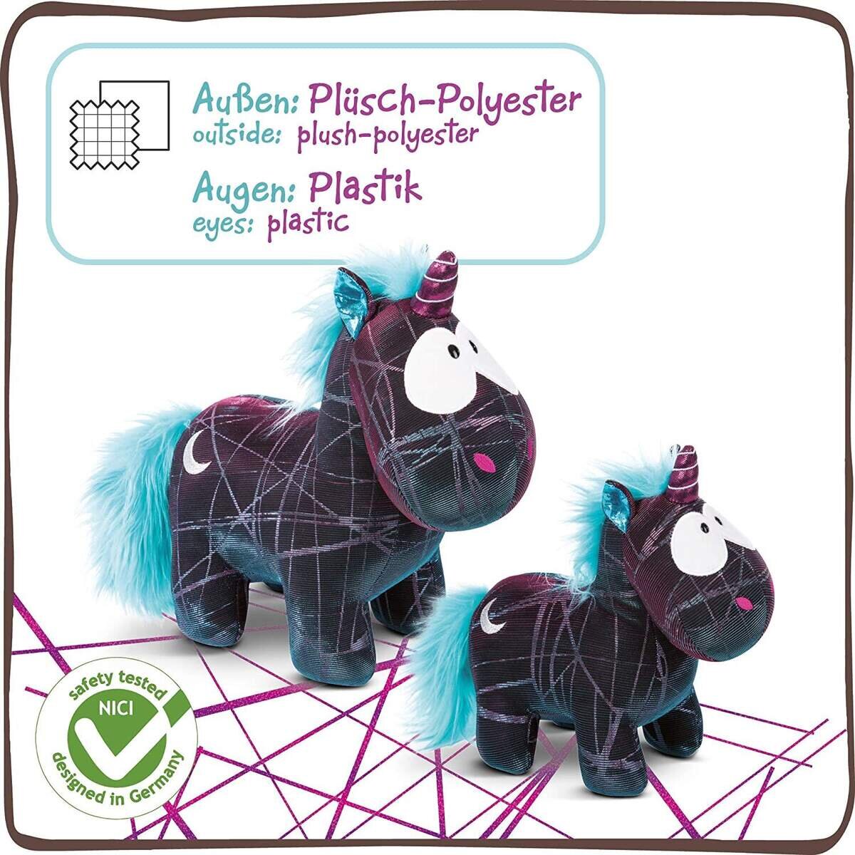 NICI Theodor and Friends Special Edition Einhorn Moon Beamer, 10 cm