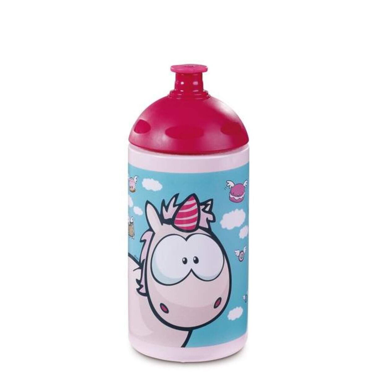 NICI Trinkflasche Einhorn Theodor und seine Freunde, 19,5 cm