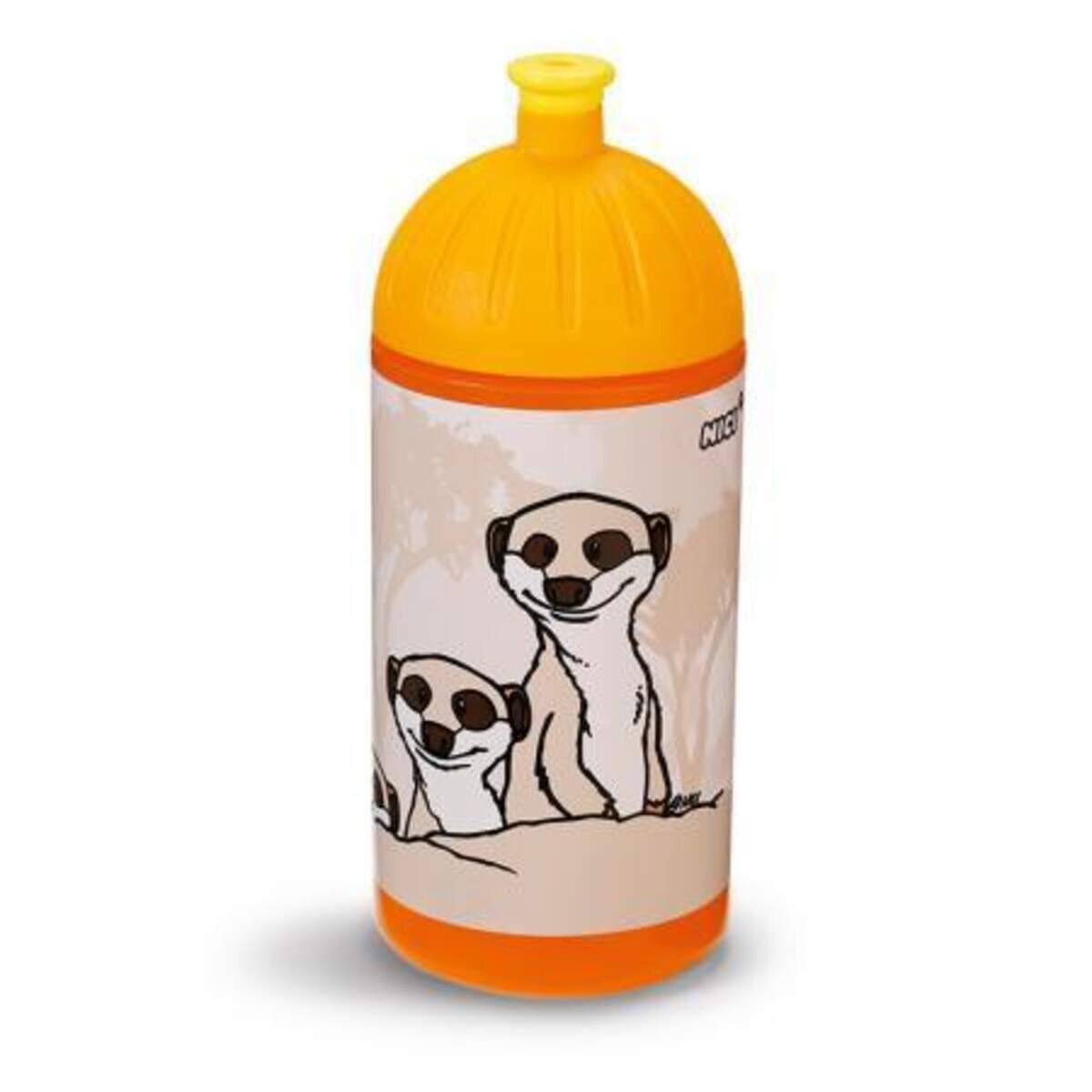 NICI Trinkflasche NICI Erdmännchen Familie, 500 ml