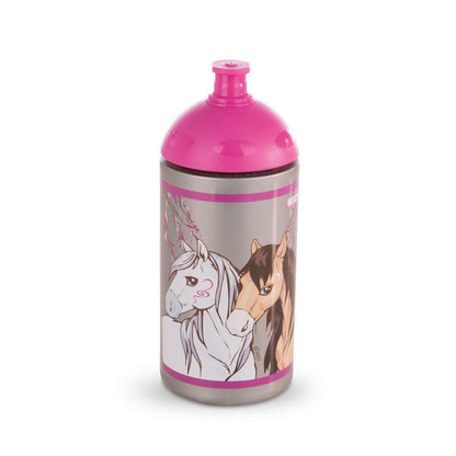 NICI Trinkflasche NICI Soulmates Pferde Miracle und Moon, 500 ml