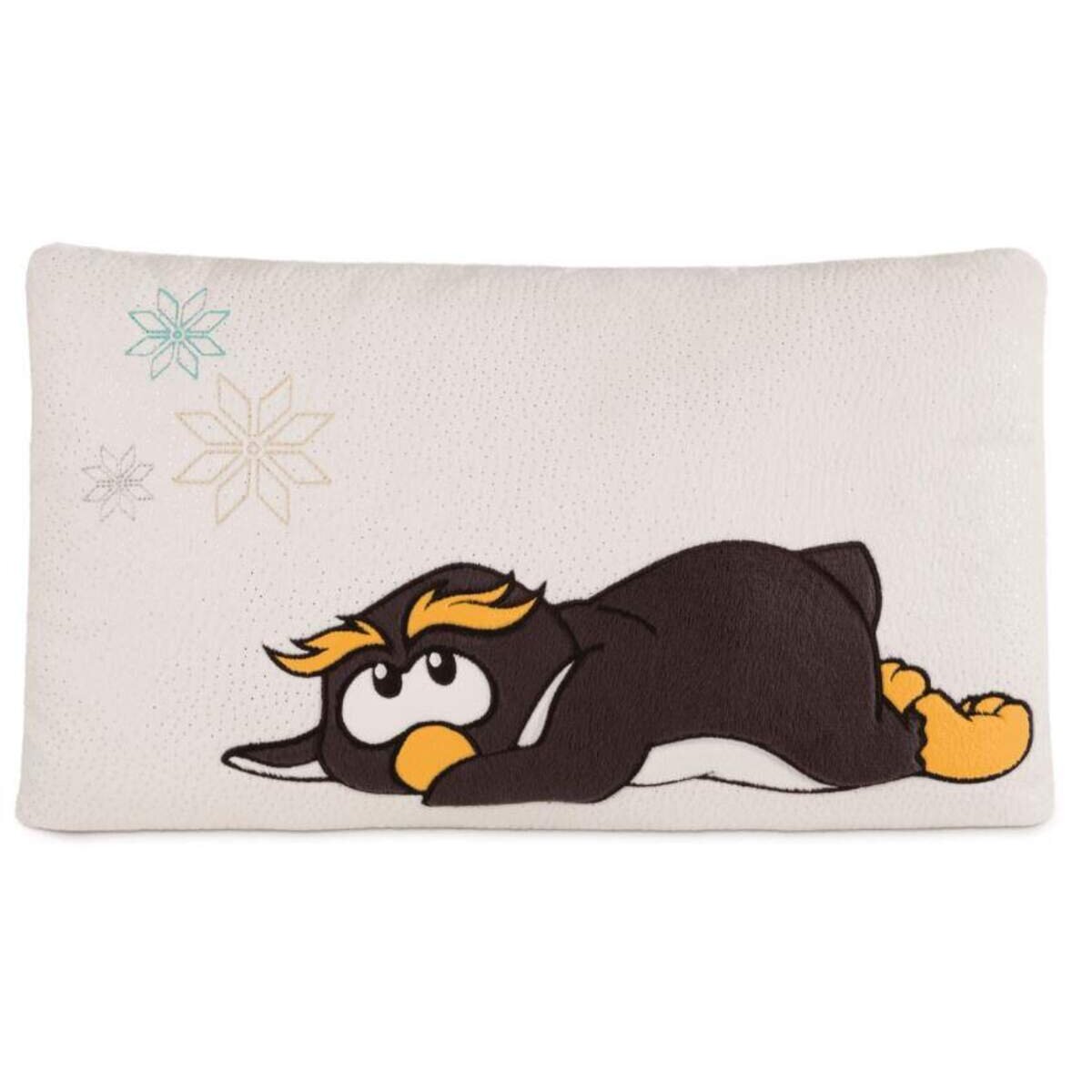 NICI Winter Glamour Kissen Pinguin Frizzy, rechteckig 43x25cm