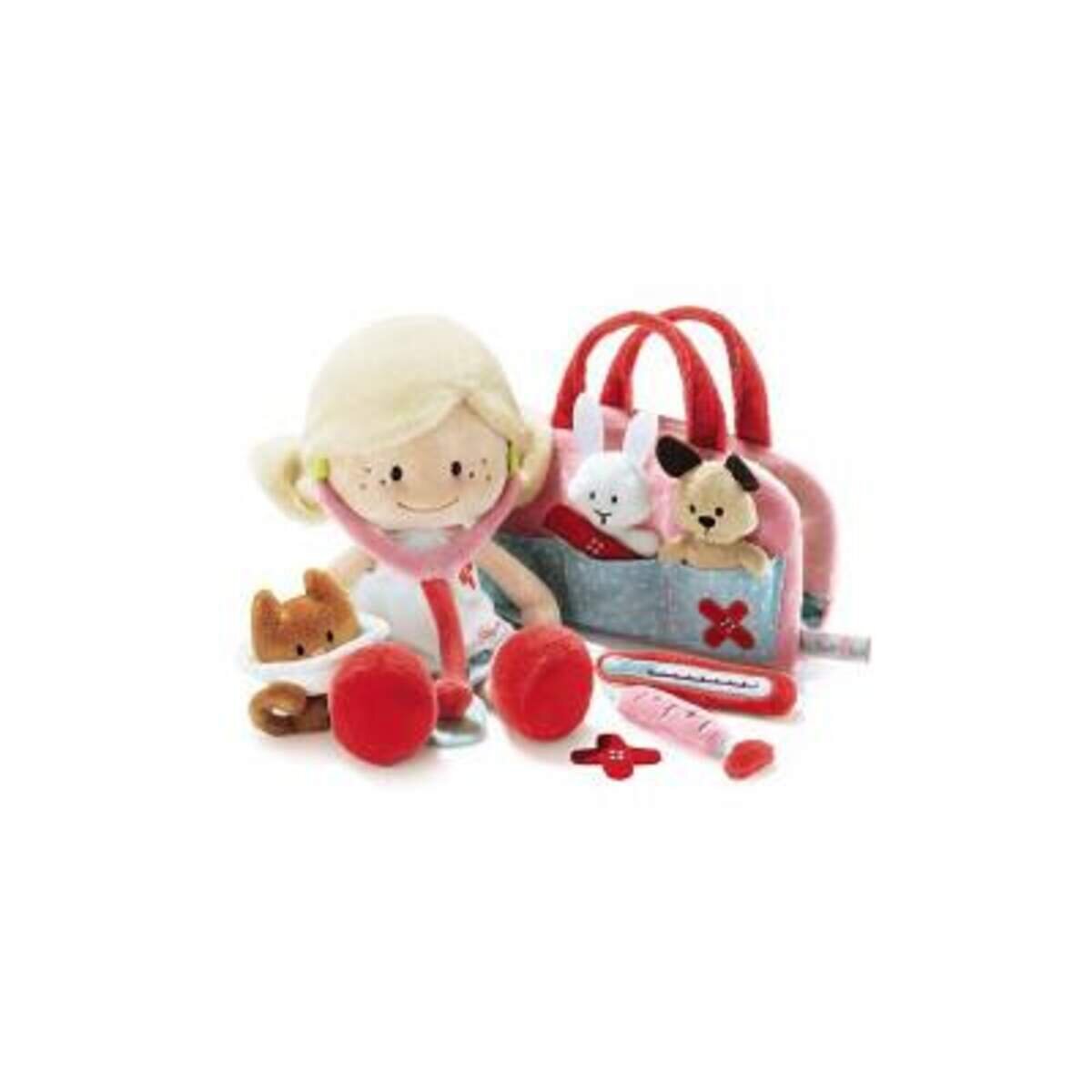 NICI Wonderland Tierärztin Minilina mit Zubehör aus Plüsch
