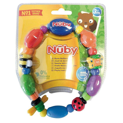 Nuby Beiß- und Greifkette Käfer