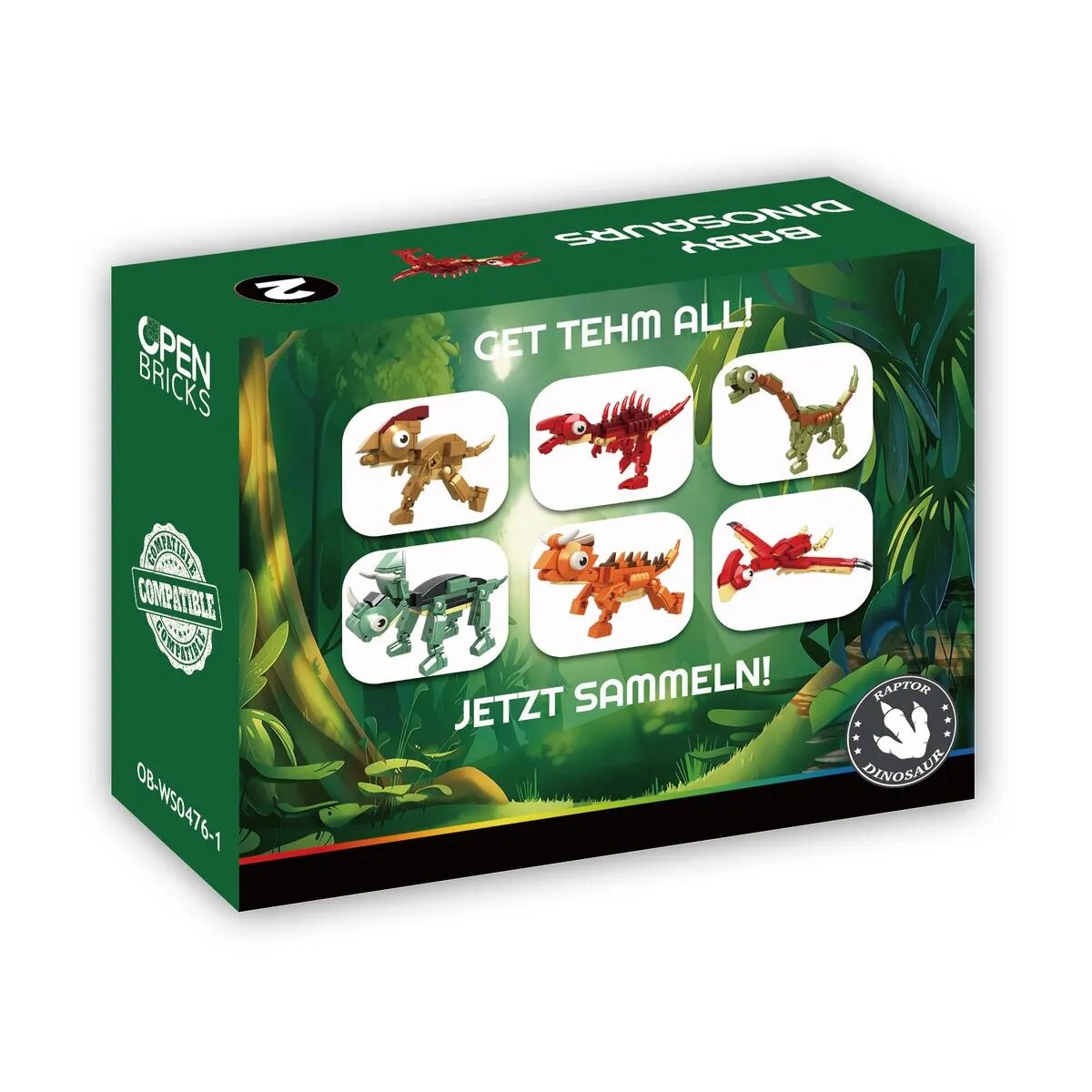 Open Bricks Dinosaurier Spinosaurus