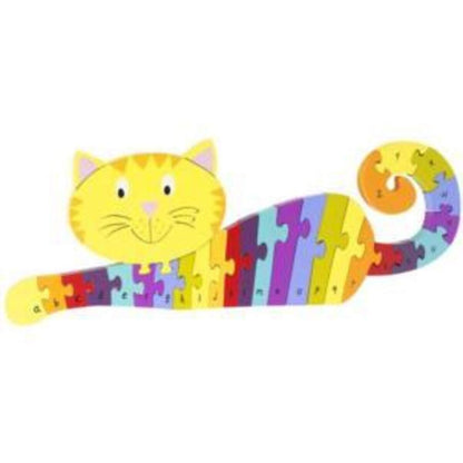 Orange Tree Toys ABC Puzzle Katze