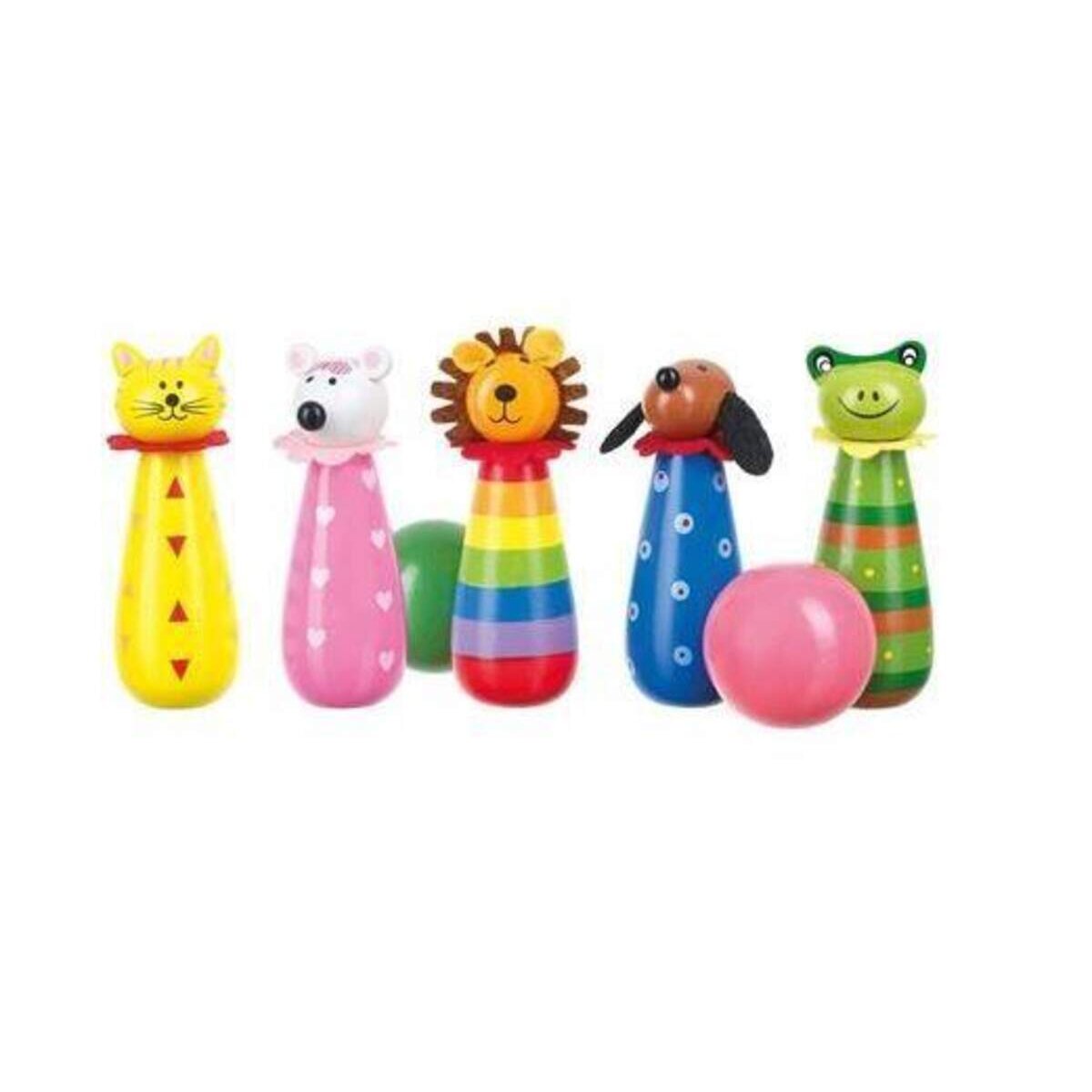 Orange Tree Toys Kegelspiel Tiere